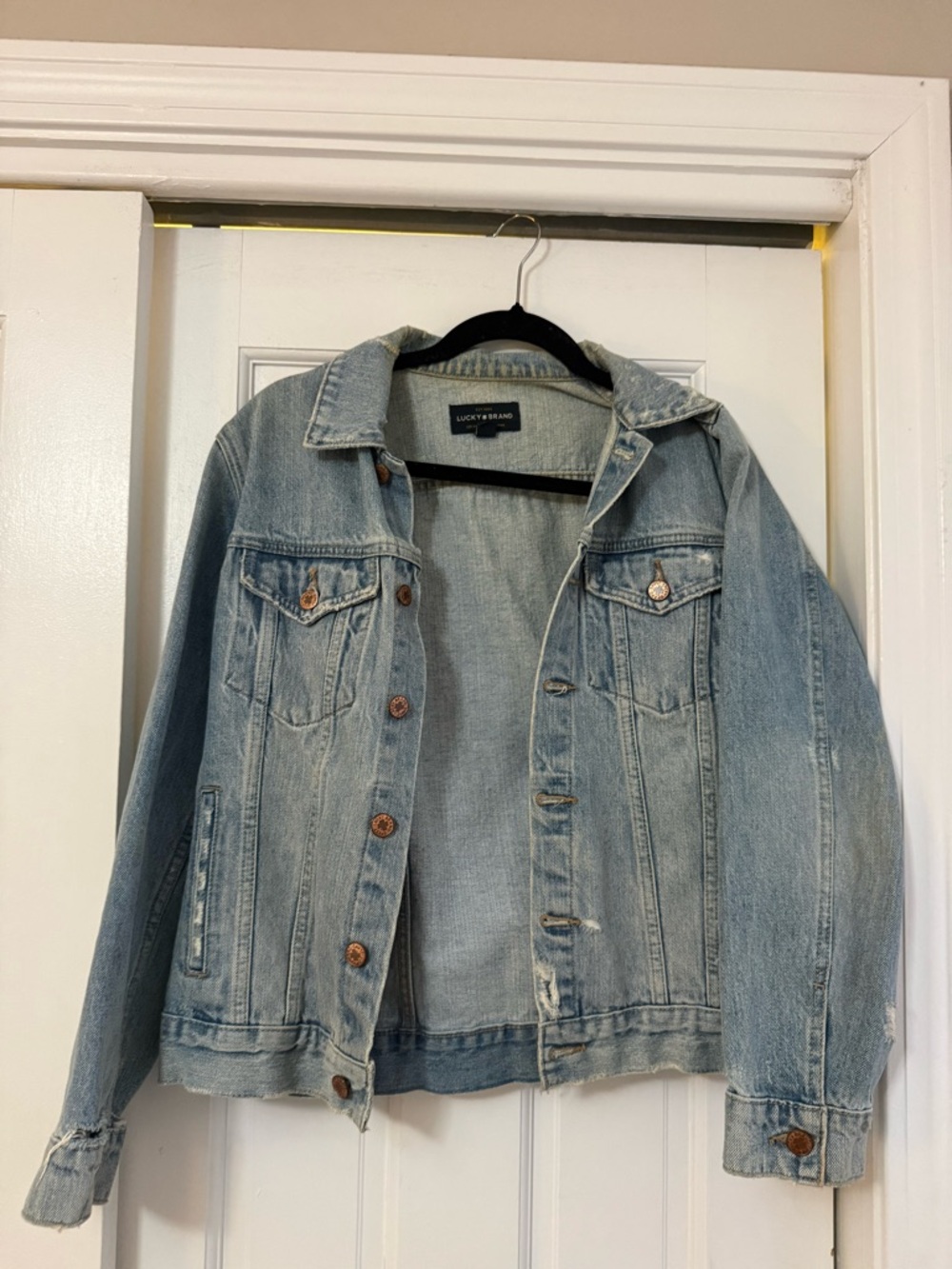 Lucky Brand Light Blue Denim Jacket